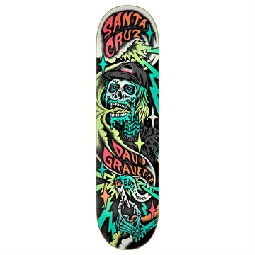 Santa Cruz Skateboards Gravette Hippie Skull
